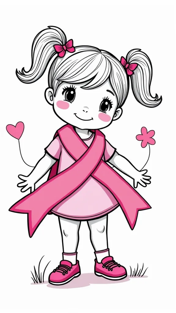 breast cancer coloring pages for kids